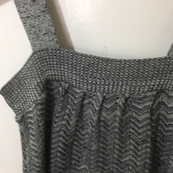 Black and Gray Summer Sweater Dress large - Picture 2 of 4